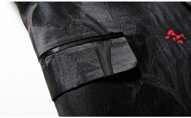 Shenrun Мужской Блейзер приталенный пиджак черный повседневный пиджак Свадебная шаль для жениха нагрудный смокинг вечерние спортивные пиджаки для выпускного сценический костюм