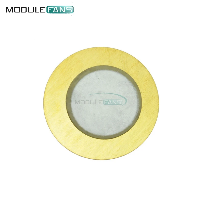 

10PCS 35mm Piezo Elements buzzer Sounder Sensor Trigger Drum Disc Diy kit