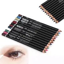 

12 Pcs/set Eyeliner Colored Eye Pencil Make Up Waterproof lapis de olho Eyebrow Beauty Pen Of Eye Liner Lip Pencils Cosmetic Z3