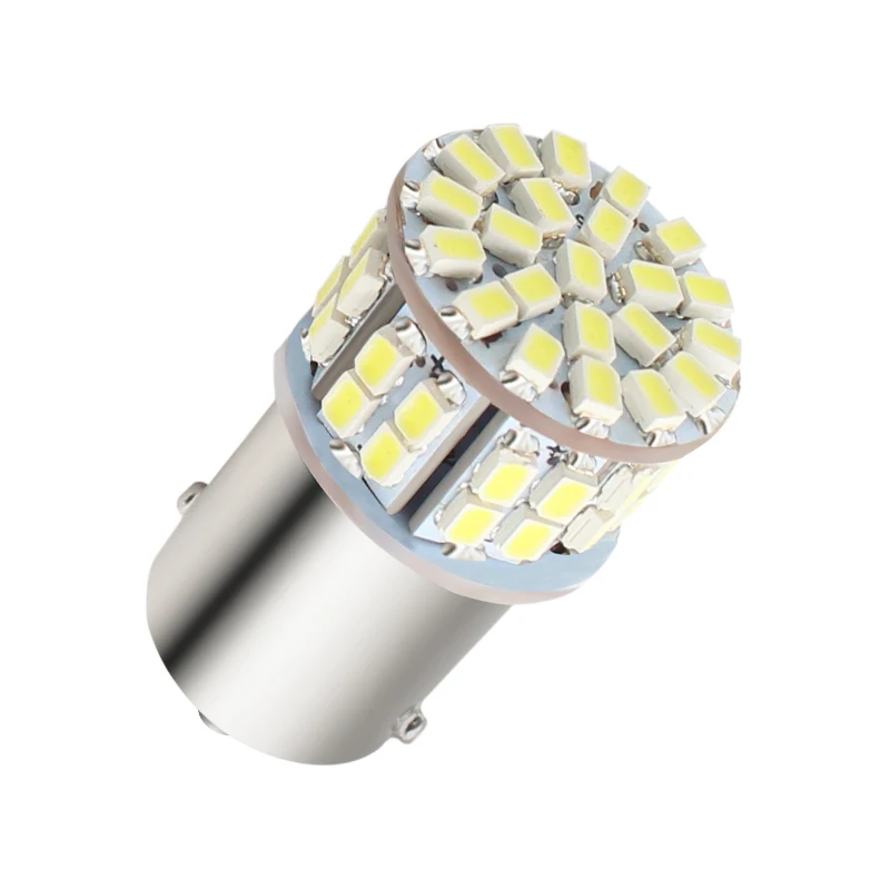 

1x S25 1156 BA15S 1157 BA15D 50Led 1206 Led Turn Signal Light 1156 1157 Brake Tail Lamp Rear Reverse Backup Bulb White Red