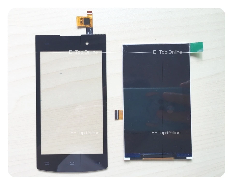 

100% Tested Black Digitizer Screen For Philips S301 S308 LCD Display + Touch Screen Digitizer Sensor Replacement