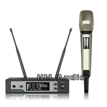 New High Quality Professional SKM9100 True Diversity Handheld Wireless Microphone professional lavalier clip microphone headset