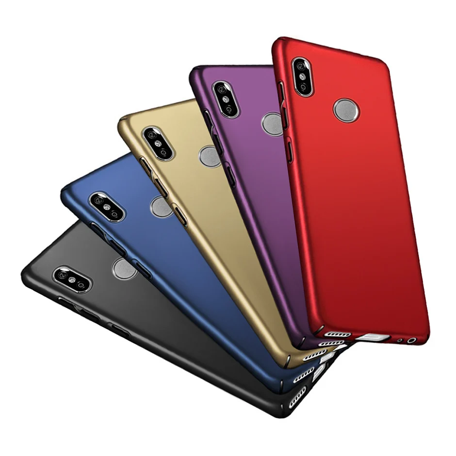Роскошный пластиковый чехол для Xiaomi Redmi Note 4 4X 5 Pro жесткая задняя крышка из