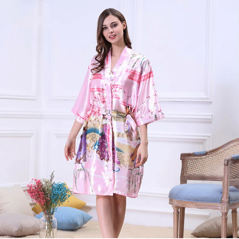 Aliexpress.com : Buy 2018 Limited Rushed New Arrival Polyester Half Bathrobe Women's Robes In 