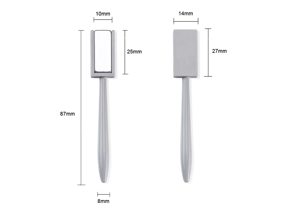 BUKAKI, 5 шт.-1 шт., магнитный Набор "кошачий глаз", Гель-лак, двойной конец, сменный, 3D, сделай сам, магнитная доска, инструмент для дизайна ногтей