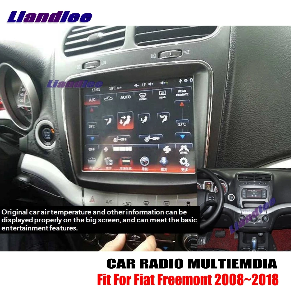 Liandlee для Fiat Freemont 2008~ Android автомобильный Радио CD DVD плеер gps Navi навигационные карты камера OBD ТВ экран мультимедиа