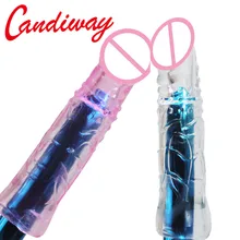 vibrator sleeve Penis Extend BOLD Reusable Delay Impotence contraceptive extension G point dildo cover Sex toys for Men