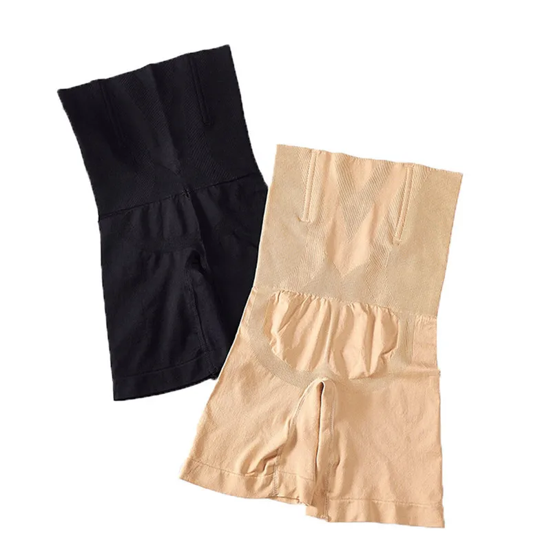 New Women Firm After pregnancy Shapewear Shorts Brilliance High-Waist Panty Mid-Thigh Body Shaper Bodysui #4F02 (4)