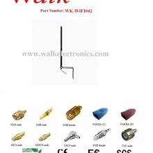 7.0dbi высокое усиление настенное крепление wifi антенна, винтовое крепление 2,4 ГГц антенна Wi-Fi с кронштейном, omni направление wifi антенна