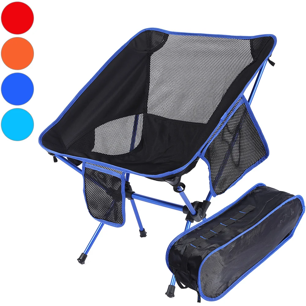 Портативный легкий складной стул для пикника сиденье для уличный для прогулок и рыбалки Досуг кресло для пикника, пляжа барбекю складной стул