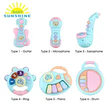 Toddler Toy Piano Keyboard Instrument Toy with 4 Children's Songs+ 3 Stories+ 10 Sound Effects Educational Toys for Baby kids