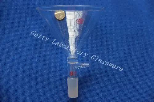 150ml Glass Powder Filter Funnel 120mm diameter 24/40 joint with 3# Coarse and 10mm Hose Connection | Канцтовары для офиса и