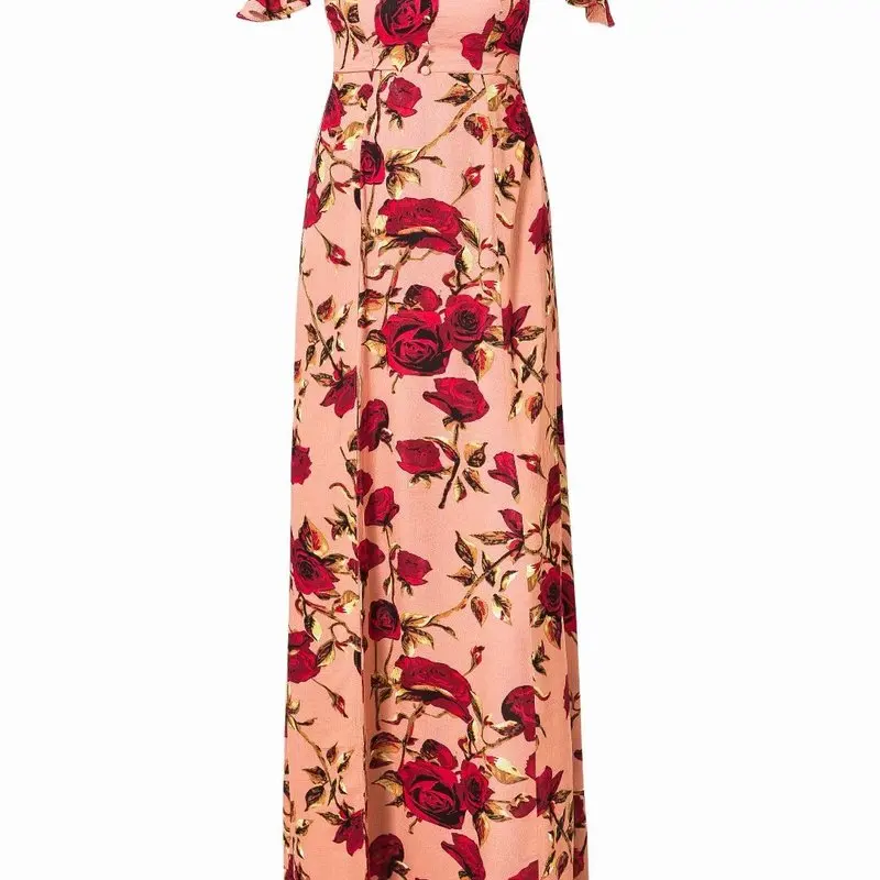 

Popular new Clothing Network 65-F0176 European and American fashion style sleeveless dress with shoulder
