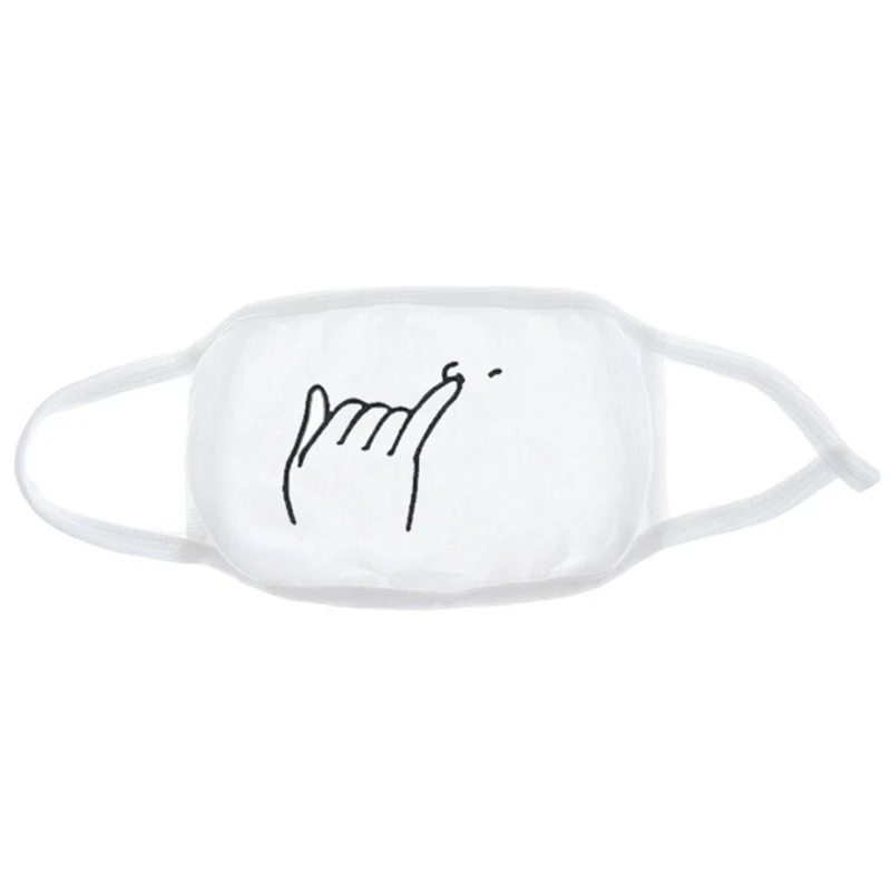 

Comfortable Dust Mask Kpop Cotton Mouth Mask Cute Anime Cartoon Mouth Muffle Face Mask Emoticon Masque Kpop Party Masks Gifts