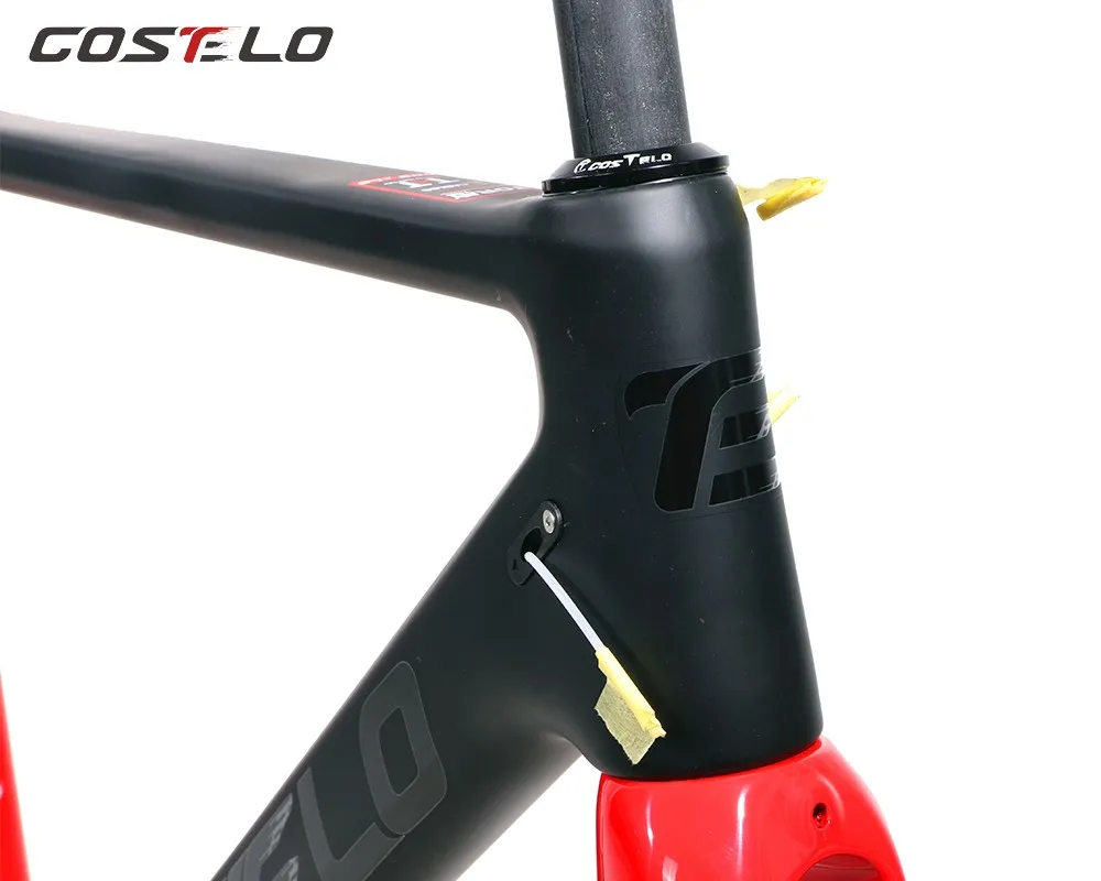 Perfect COSTELO carbon road bike frame,fork headset clamp, seatpost Carbon Road bicycle Frame 880g SLX  free shipping 11