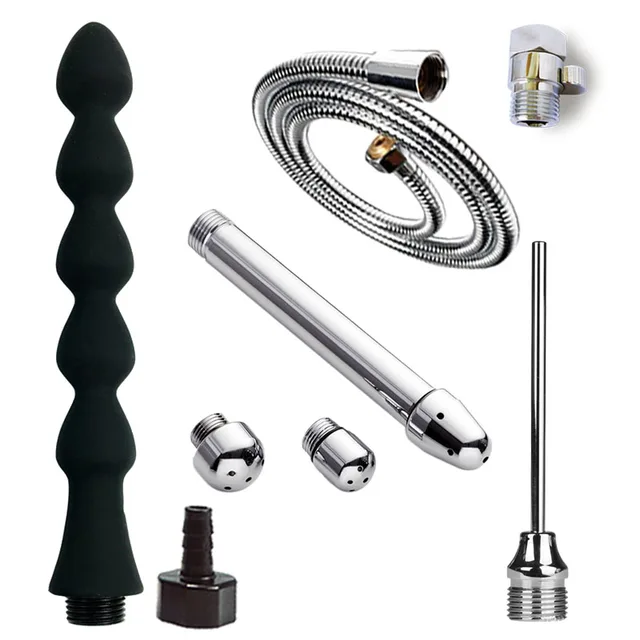 Multifunction Premium Shower Douche & Enema System Enema Cleansing Kit
