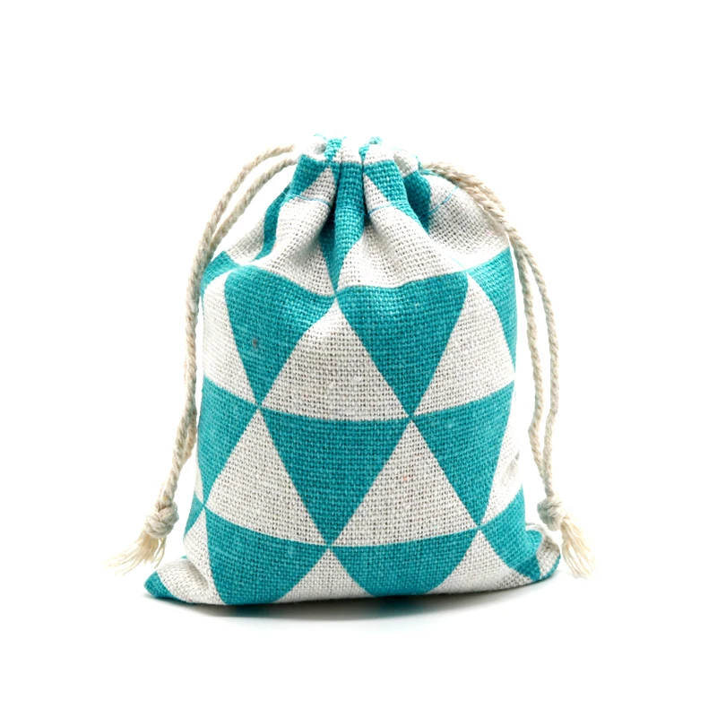 

10pcs/lot Linen Cotton Bags 8x10cm Small Party Favor Charm Nuts Jewelry Packaging Bags Muslin Drawstring Gift Bag Pouches