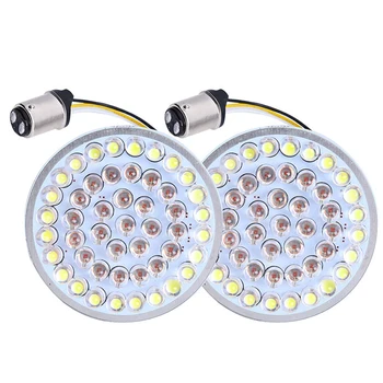 

For Harley Led Light Motorcycle Turn Signal Light 12v Amber White Led Light For Harley Softail Dyna Sportster