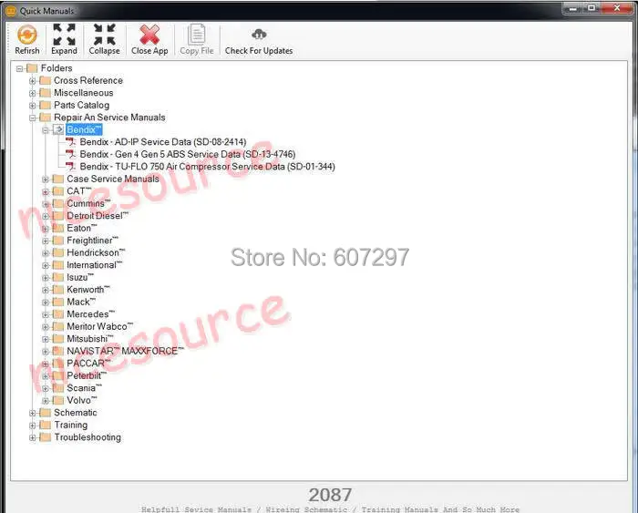 US 80 0 2016 Truck Manuals For C AT Kenworth V Olvo ISUZU MACK Detroit Diesel Etc On Alibaba Group