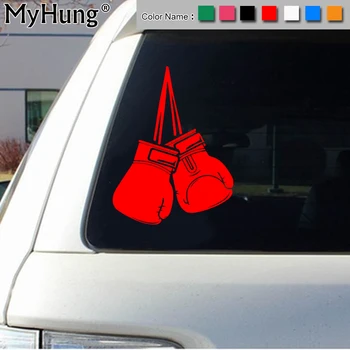

10.2*14.5cm New Boxing Gloves Sport Sticker Funny Vinyl Decal Car Stickers For Universal Car Accessories Multi Color Car Styling