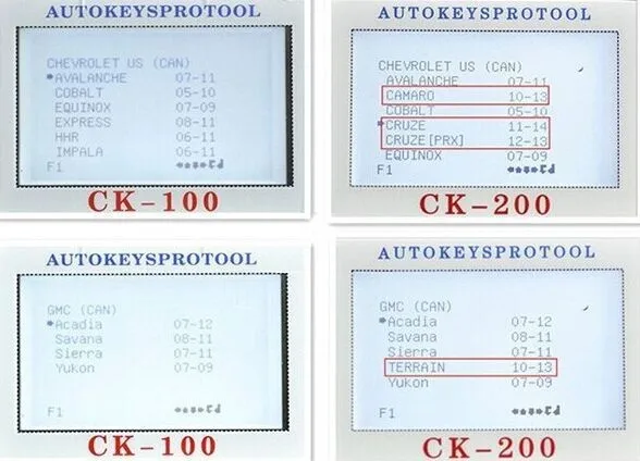 Новое поступление CK-200 CK200 автоматическое обновление программатора ключа версии CK-100 ck100 SBB 2 ключа программирующее устройство