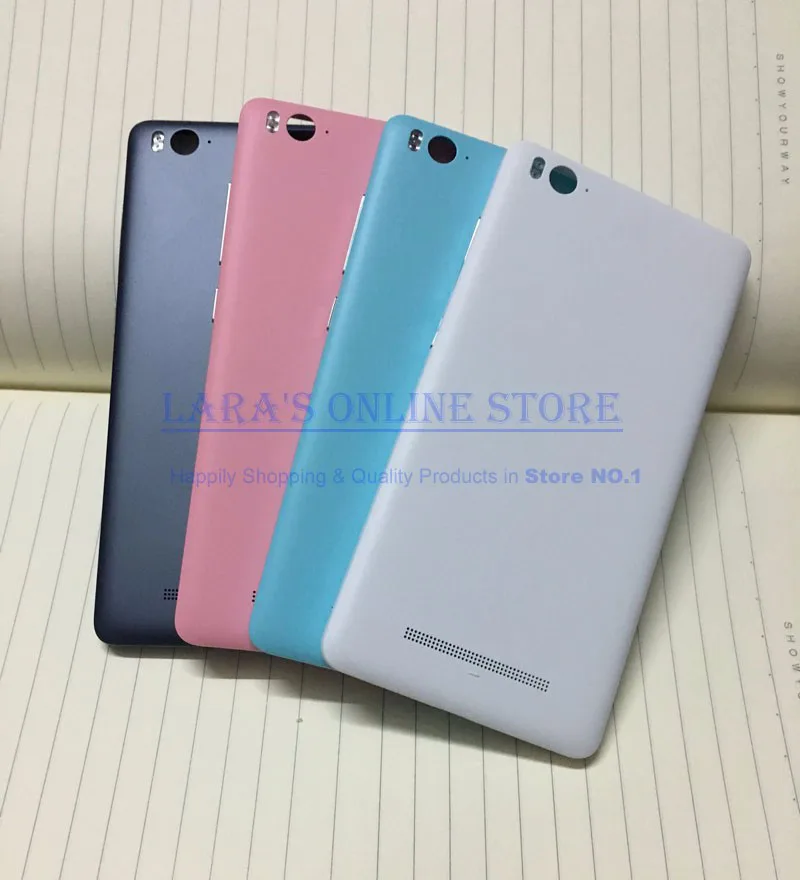 Batería Puerta Bisel Carcasa Funda para Xiaomi 4C Mi4C Flash Luz Blanco Gris Batería Puerta Bisel Carcasa Funda para Xiaomi 4C Mi4C Flash Luz Blanco Gris