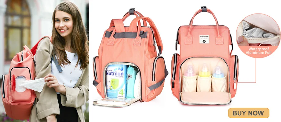 Мультяшная Детская сумка для пеленки для мамы, органайзер для автокресла, термоизолированная, bolsas maternidade para bebe