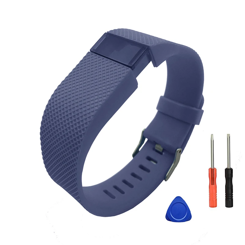 Силиконовый ремешок для наручных часов браслет FitBit Charge HR сменный фитнес-трекер