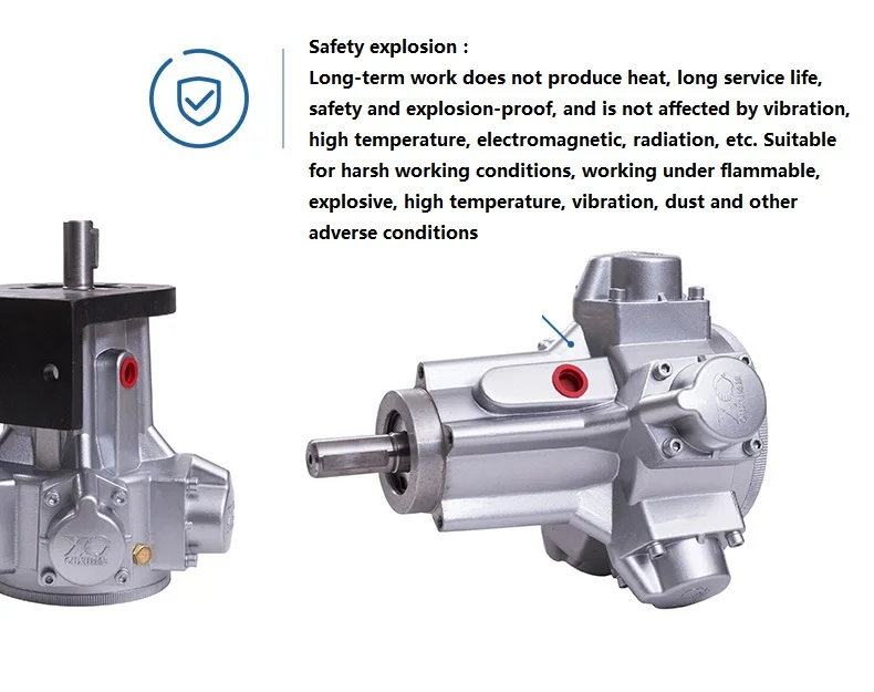 Поршневой Воздушный Двигатель прямые продажи | пневматический взрывозащищенный двигатель | положительный и отрицательный Воздушный Двигатель | Воздушный Двигатель QMH серии