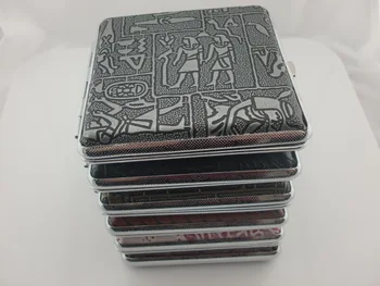 

Special processing, - a variety of decorative pattern of ancient Egypt, skin 20 cigarette case