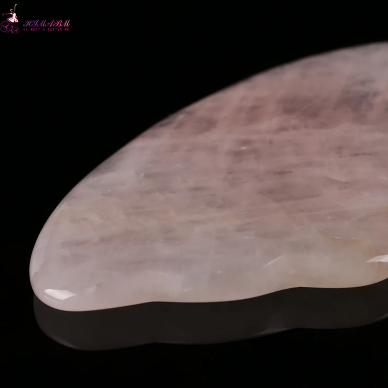 1 Pcs natural rose quartz guasha board massage tool facial treatment scraping tool for body health care 1 Pcs natural rose quartz guasha board massage tool facial treatment scraping tool for body health care
