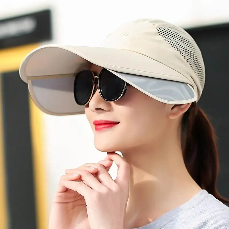 GBCNYIER модная повседневная Солнцезащитная шляпа для спорта на открытом воздухе, большой край, солнцезащитный козырек - Цвет: D