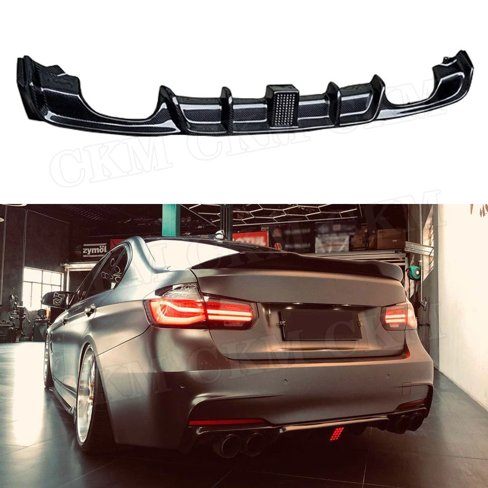 Carbon Fiber Rear Bumper Lip Diffuser 