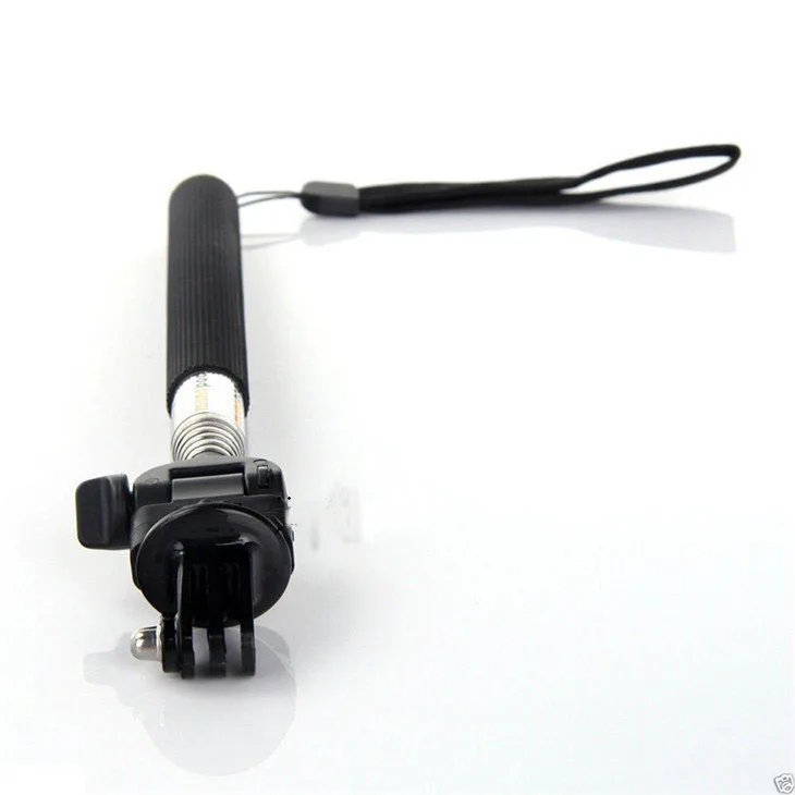 

Free Shipping New Extendable Handheld Monopod + Camera Tripod Mount Adapter for GoPro Hero 1/2/3 accessories