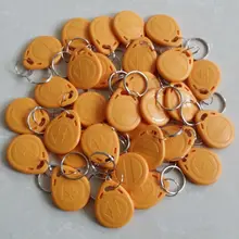 № 2 ключ-карта от гостиничного номера RFID ID карта для контроля доступа желтый и красный