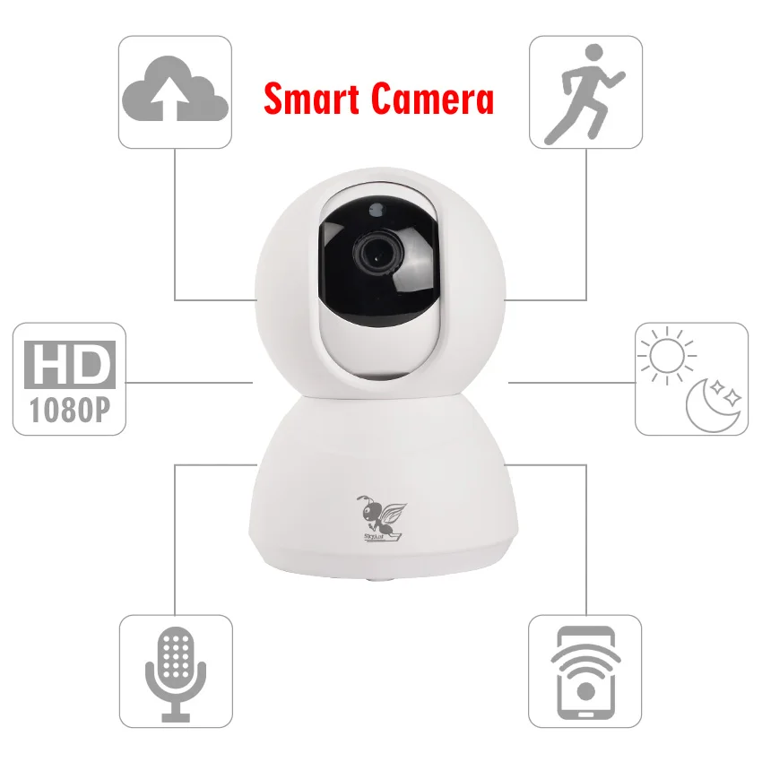 Zjuxin 1.0MP 720 P 2.0MP 1080 indoor Камера Wi Fi мини ip Главная безопасности CCTV s видеонаблюдения