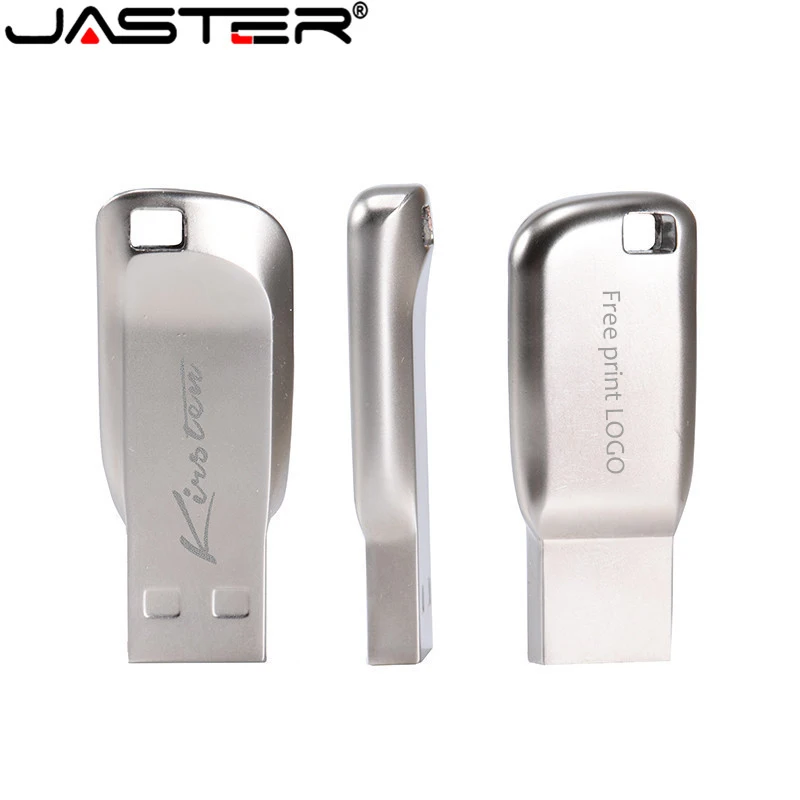 

JASTER USB 2.0 super mini pendrive 4GB 16GB 32GB 64GB metal usb flash drive flash memory card usb stick pen drive customer logo