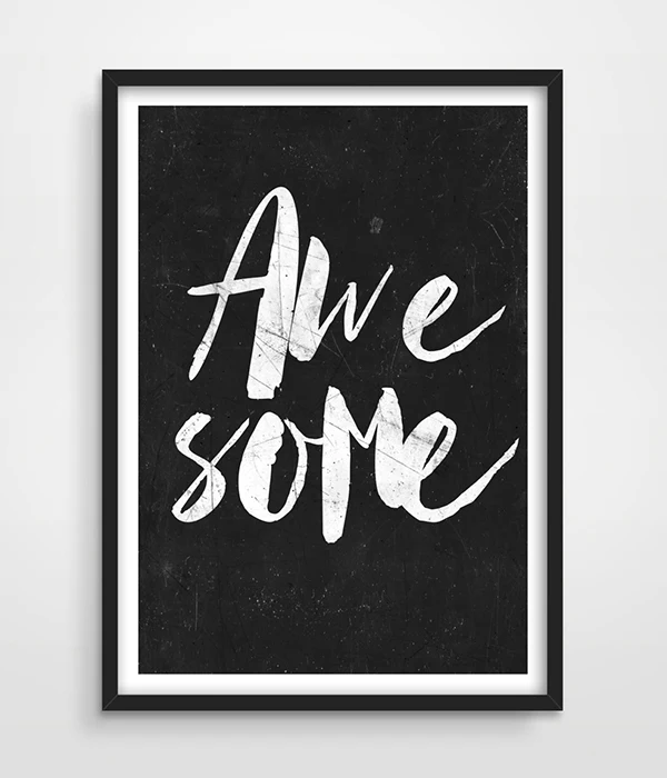 Typography Art Steve Jobs Apple Wall Art Inspirational Quote Black and White Print Typographic Fitness Motivation Poster Print-1