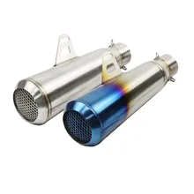 36-51mm Motorcycle Exhaust Pipe Escape Moto Modified Muffler Pipe Stainless Steel Case For CB400 R6 R15 Z750 ER6N TMAX 500