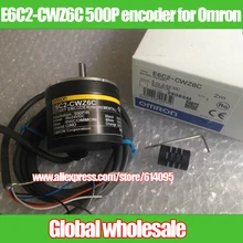 1 шт. E6C2-CWZ6C 500 P/R кодировщик для OMRON/500 линия роторный энкодер/инкрементный станок энкодер