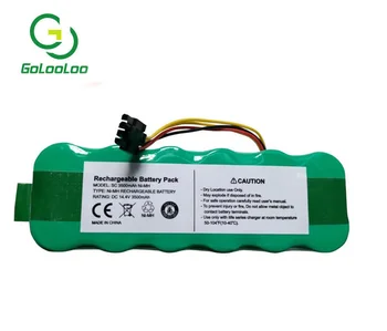 

14.4V 3500mAh Cleaner Battery for Ecovacs Mirror CR120 batteria NI-MH Rechargeable for Dibea panda X500 X580 kk8 battery