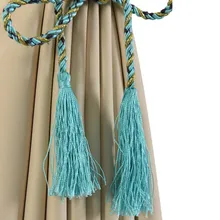 2 Pcs Curtain Buckle Strap Tieback Hook Holder Accessories Decoration for Home Bedroom SDF-SHIP