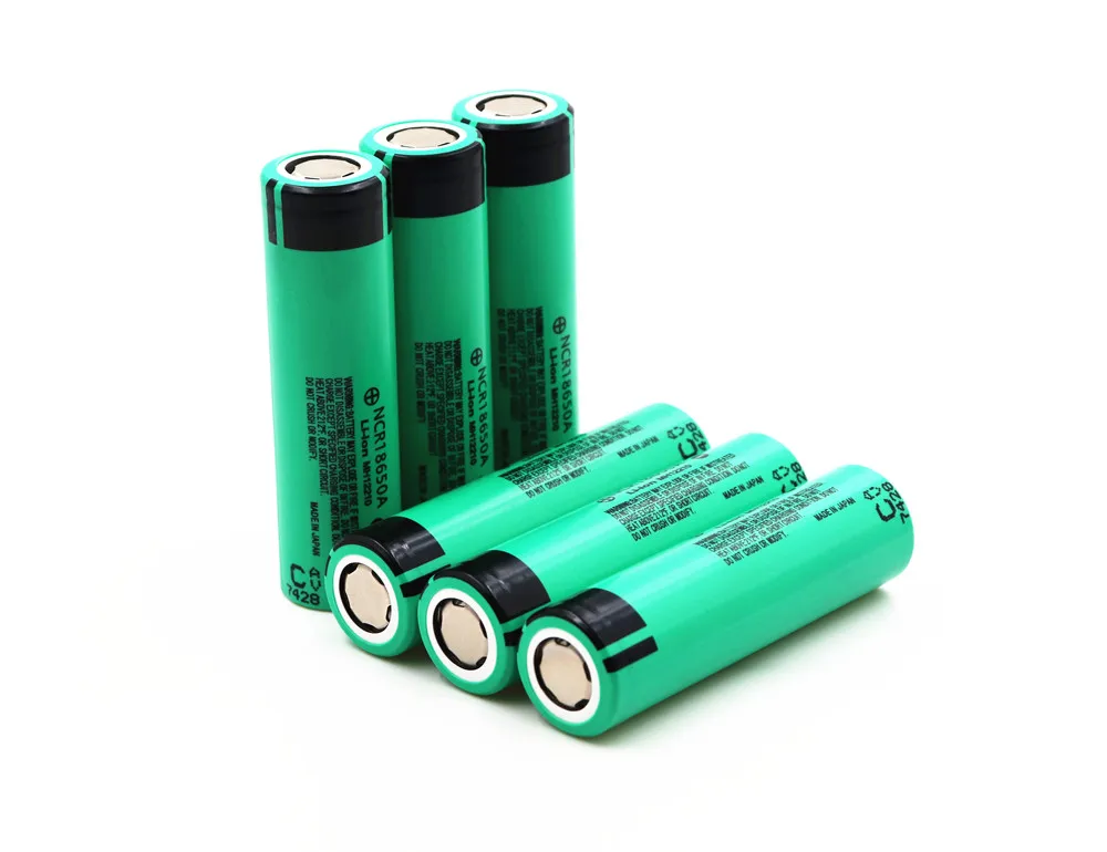 Fikida 18650 3100 mAh 3,7 V литий-Лев аккумуляторная батарея для Panasonic NCR18650A фонарик батарея