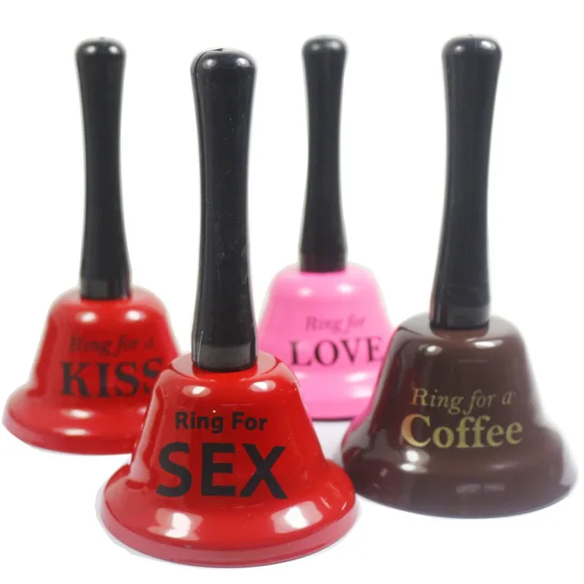 Adult Hen Novelty Ring For Sex Bell Ring For A Kiss Coffee Bell Wedding