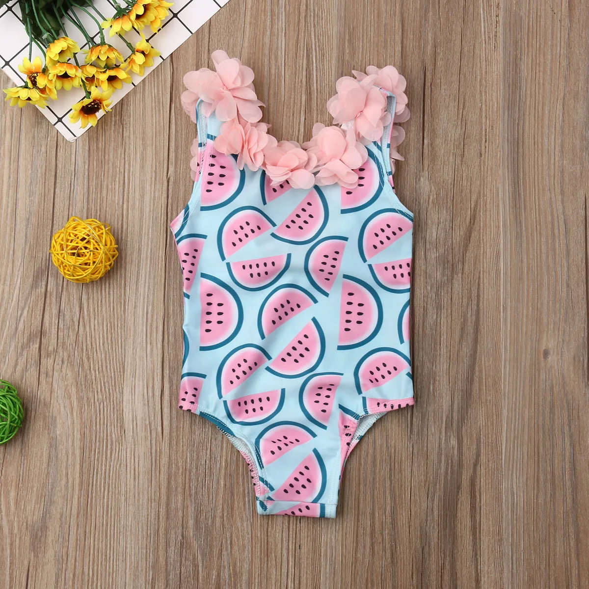 infant watermelon swimsuit