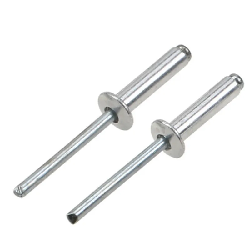 

20pcs/pack M3.2 M4 Aluminium Mushroon Head Break Mandrel Blind Rivets Nail Pop Rivets For Furniture Car Aircraft