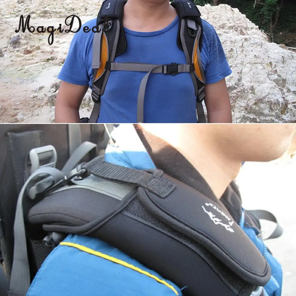 MagiDeal 1Pair Outdoor Travel Camping Hiking Damping Shoulder Strap Belt Cushion Pad for Kayak Canoe Boat Rafting Surfing Access