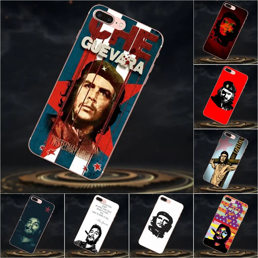 

TPU Design For Huawei P7 Honor 4C 5A 5C 5X 6 6C 6A 6X 7 7X 8 9 V8 V10 Y3II Y5II Y6II G8 Play Lite Che Guevara Cigare