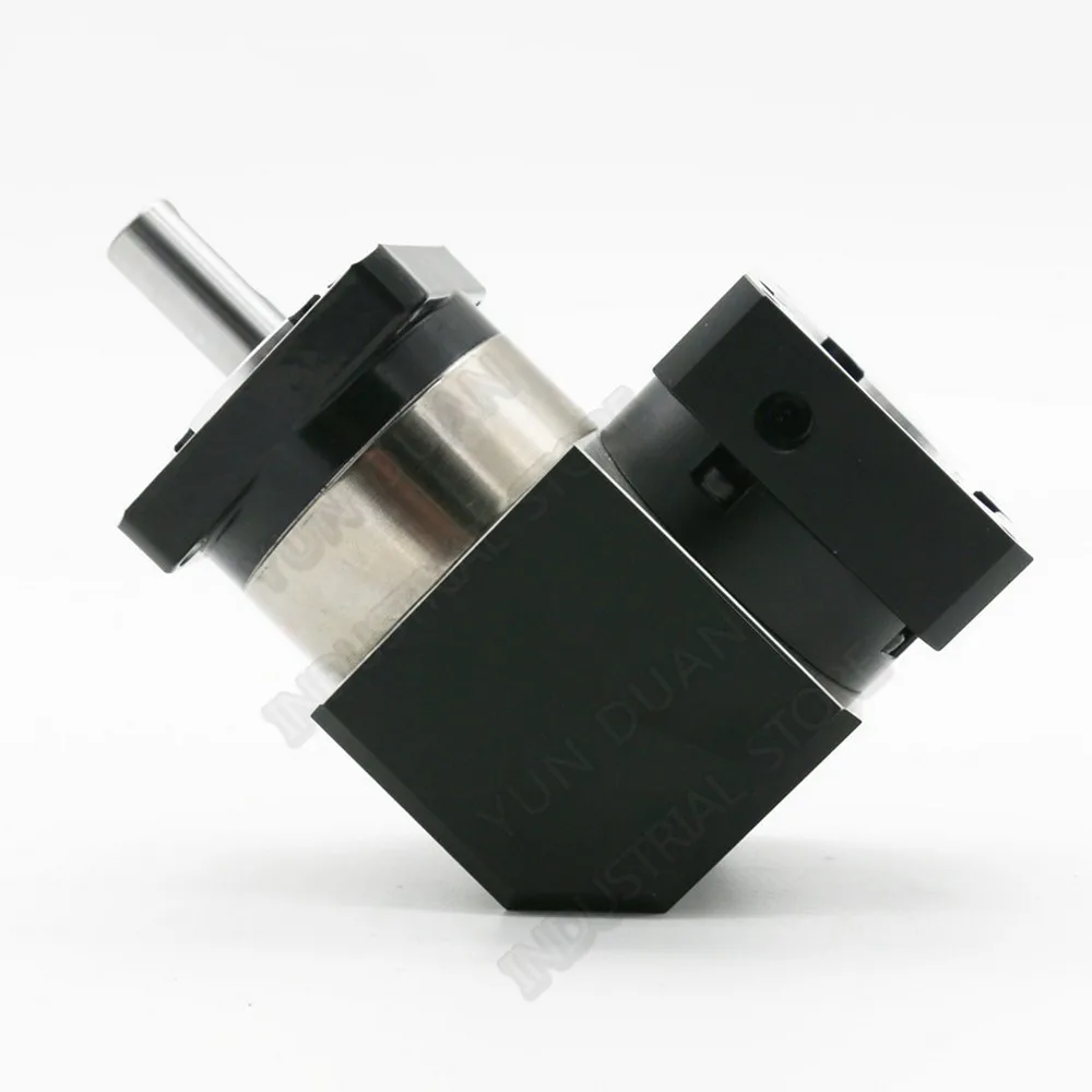 

3 4 5 7 10 :1 Right Angled Planetary Reducer Gearbox Corner Reducer for 80MM 90MM 600W 750W AC Servo Motor NEMA34 86mm Stepper