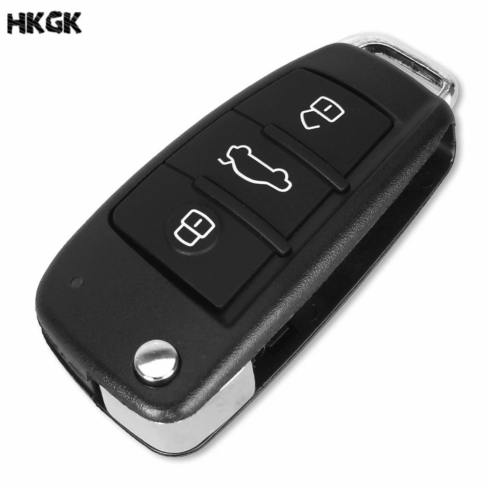 Dandkey-Switchblade-Key-Folding-Flip-Remote-Car-Key-Shell-Case-3-Button-Case-For-AUDI-A2 (1)